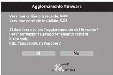 PANASONIC SCBT330 - Aggiornamento del firmware - 1