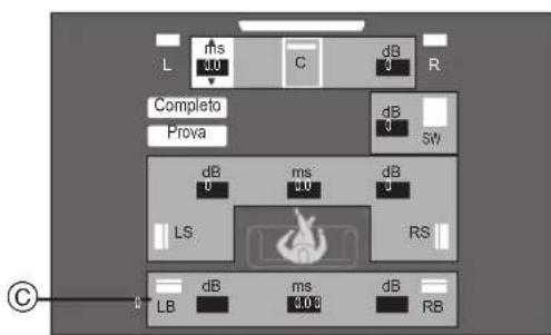 PANASONIC SCBT330 - Premere [A, V, A], per selezionare la casella della distance (premere [OK]. - 2
