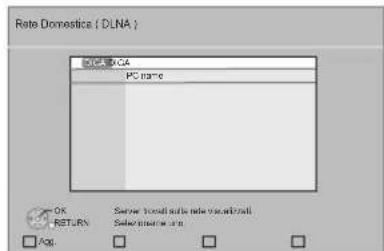 PANASONIC SCBT330 - Visione di contenuti presenti su un appearecchio collegato a但这a unità attaverso la rete - 1