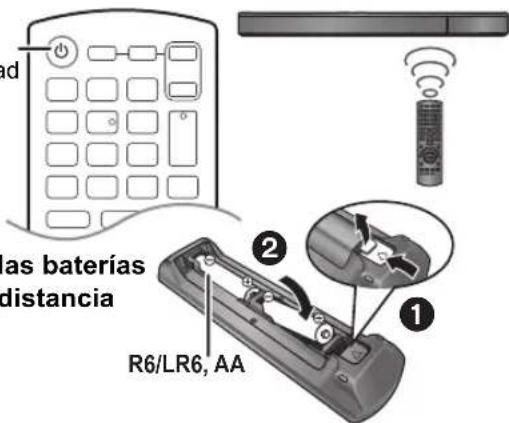 PANASONIC SCBT270 - Encender la unidad principal - 1