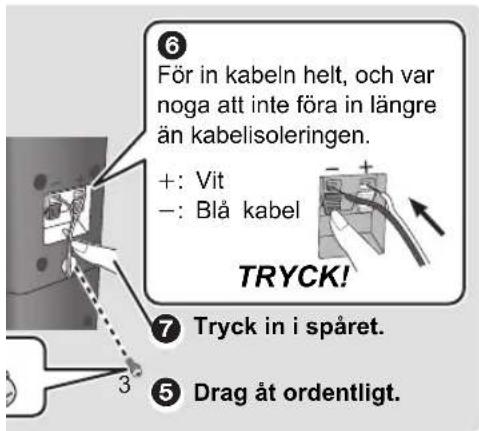 PANASONIC SCBT770 - Satt högtalarna på plats - 1