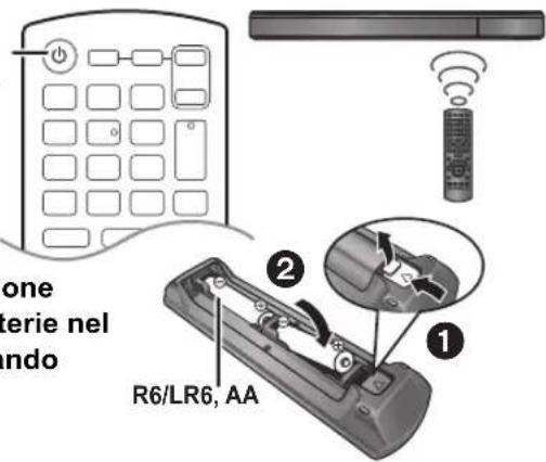 PANASONIC SCBT770 - Accendere l'unità principale - 1