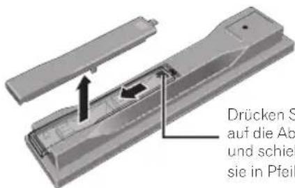 PIONEER XVBD621FSW - Öffnen Sie die rückseitige Abdeckung. - 1