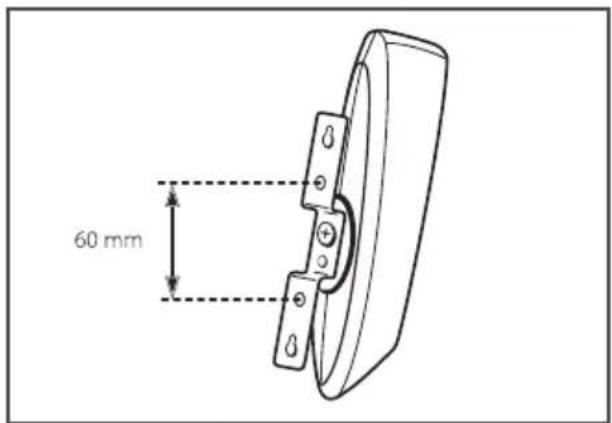 PIONEER XVBD621FSW - Cuando se monta la unidad sobre el pie de altavoz - 1