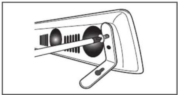 PIONEER XVBD621FSW - Verwijder de onderplaatjes. - 3