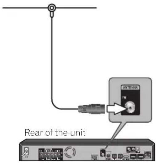 PIONEER XVBD621FSW - Antenna connection - 1