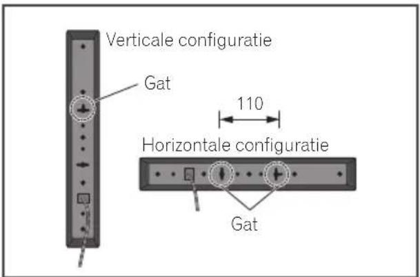PIONEER XVBD621FSW - De luidsprekers bevestigen - 1
