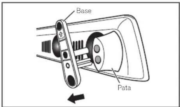 PIONEER XVBD621FSW - Extraiga las bases. - 1