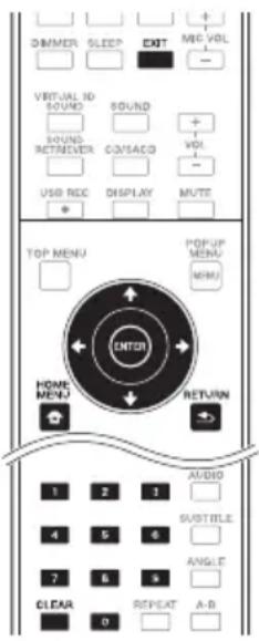 PIONEER XVBD621FSW - Cambio de los ajustes - 1