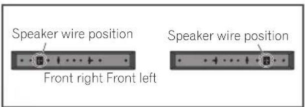 PIONEER XVBD621FSW - Attaching the speakers - 2