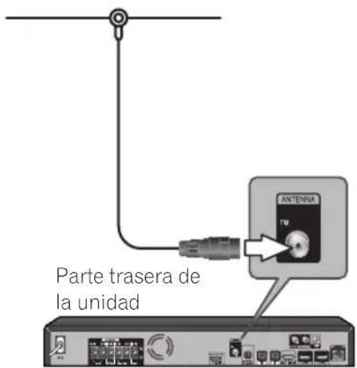 PIONEER XVBD621FSW - Conexión de la antena - 1