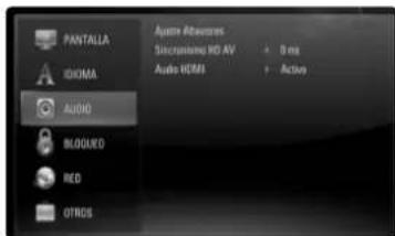 PIONEER XVBD500FS - Menu [AUDIO] - 1