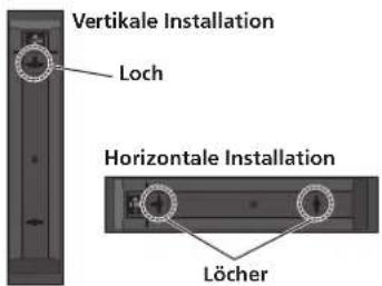 PIONEER XVBD500FS - Anbringen der Laufsprecher - 1