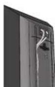 PIONEER XVBD500FS - Montare i sostegni degli altoparlanti e fissare gli altoparlanti frontali - 5