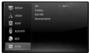 PIONEER XVBD500FS - Menu [ALTRO] - 1