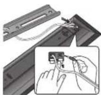 PIONEER XVBD500FS - Assembling the speaker stands and securing your front speakers - 4