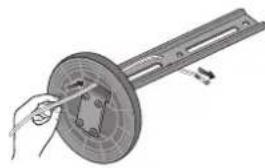 PIONEER XVBD500FS - Assembling the speaker stands and securing your front speakers - 3