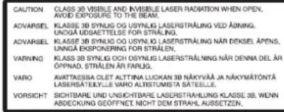 PIONEER XVBD500FS - WARNING - 2