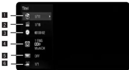 PIONEER XVBD500FS - Anzeige von Disc-Informationen - 1