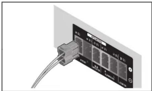 PIONEER XVBD121W - Preparazione degli altoparlanti - 1