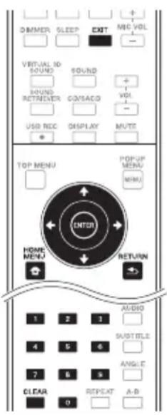 PIONEER XVBD521FSW - Changement des réglages - 1