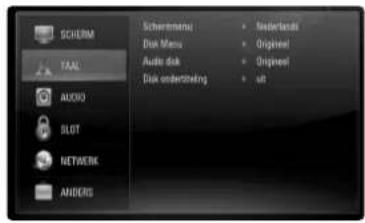 PIONEER SBD500FS - [TAAL]-menu - 1