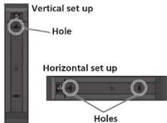 PIONEER SBD500FS - Attaching the speakers - 1