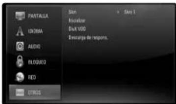 PIONEER SBD500FS - Menú [OTROS] - 1