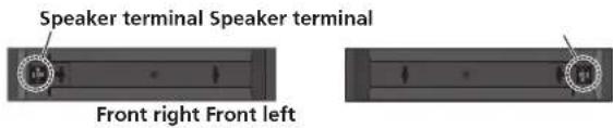 PIONEER SBD500FS - Attaching the speakers - 2