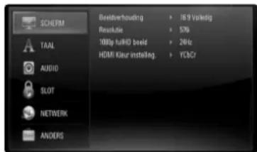 PIONEER SBD500FS - [SCHERM]-menu - 1