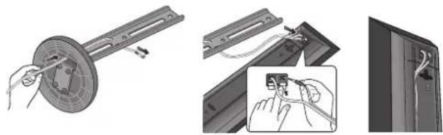 PIONEER SBD500FS - Assembling the speaker stands and securing your front speakers - 3