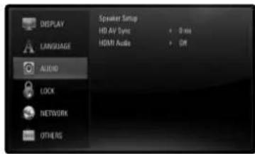 PIONEER SBD500FS - [AUDIO] Menu - 1
