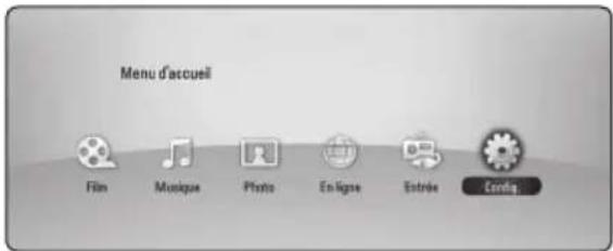 PIONEER HTZBD51 - Réglage des paramètres de configuration - 1