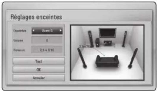 PIONEER HTZBD51 - Réglages enceintes - 1