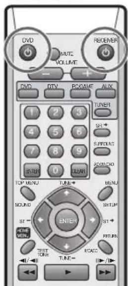 PIONEER HTS560DV - Switching on - 1