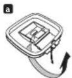 PIONEER HTS560DV - Assemblage de l'antenne cadre AM - 1