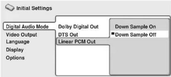 PIONEER HTZ940DV - Flux PCM linéaire - 1