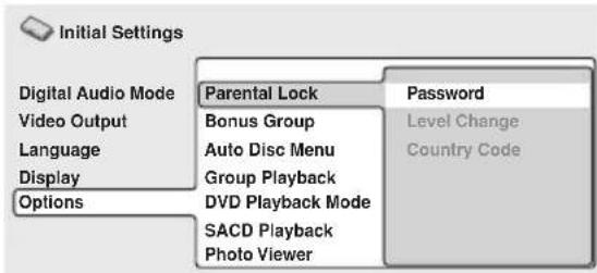 PIONEER HTZ940DV - Enregistrement d'un mot de passe - 1