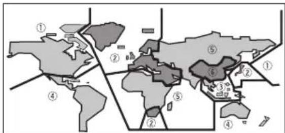 PIONEER HTZ940DV - DVD Video regions - 1