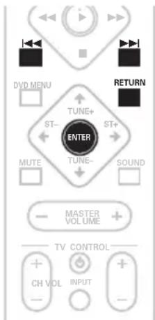 PIONEER HTZ940DV - Menu de commande de la lecture (PBC) pour les video CD - 1