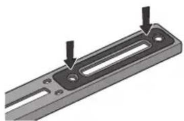 PIONEER HTP710 - Fixez le joint sur le montant. - 1