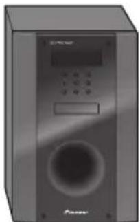 PIONEER HTP710 - Boîte du caisson de basses à récepteur (SX-SWR2) - 1