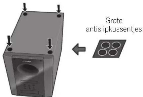 PIONEER HTP710 - Voorbereiding van de luidsprekers - 2