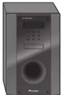 PIONEER HTP710 - Boîte du caisson de basses à récepteur (SX-SWR2) - 1
