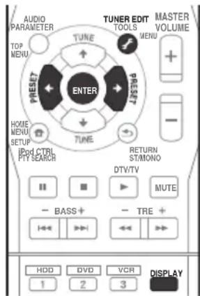 PIONEER HTP710 - Voorkeurzenders opslaan - 2