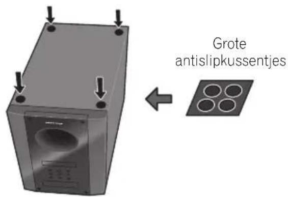 PIONEER HTP710 - Voorbereiding van de luidsprekers - 2