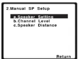 PIONEER HTP710 - Speaker Setting - 1
