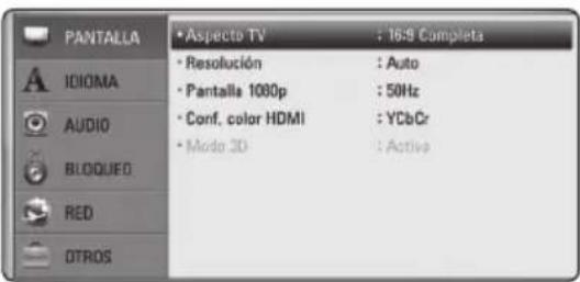 PIONEER BCSHF818 - Ajuste de los values de configuración - 1