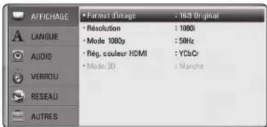 PIONEER BCSHF818 - Réglage des paramètres - 3