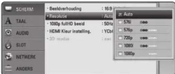 PIONEER BCSHF818 - De resolutie instellen - 1